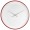 KARLSSON WALL CLOCK MR WHITE LARGE Ø 51 - white with wooden rim