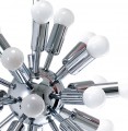 LEITMOTIV COSMOS - Pendant Lamp - Chrome - 24 bulbs, Ø 38 cm