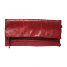 NAOMI LEVI  - MEDIUM FOLD CLUTCH 
colour LIPSTICK RED