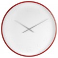 KARLSSON WALL CLOCK MR WHITE LARGE Ø 51 - white with wooden rim