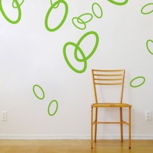 BLIK WALL DECALS, Motive ORGANIC, Colour KIWI