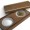 Raumgestalt Salt and Pepper Dishes - glass and pearwood