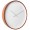 KARLSSON WALL CLOCK MR WHITE LARGE Ø 51 - white with wooden rim