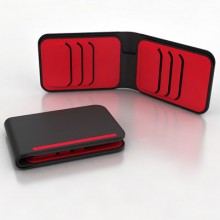 DOSH STREET 6 CARD WALLET , style ACHTUNG