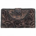 NAOMI LEVI - FUNKY FUR Purse - large clutch, 
colour BLACK