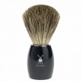Muhle Shaving Basic K3 shaving brush, fine best badger hair, handle black high grade resin