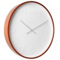 KARLSSON WALL CLOCK MR WHITE Ø 37,5 - white with wooden rim