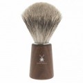 Muhle Shaving Basic H24 shaving brush, fine best badger hair, handle Acacia wood