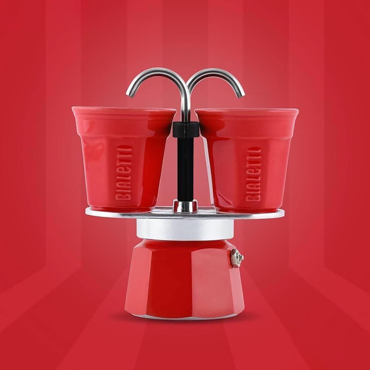 Bialetti  2-Cup Mini Express - Red - Cafuné Boutique