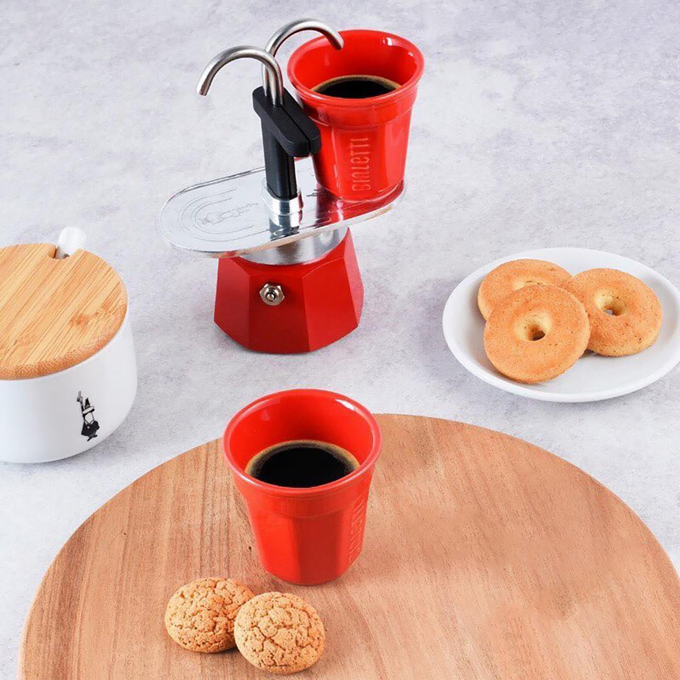 Mini Express Red Espresso Maker - 2 Cups