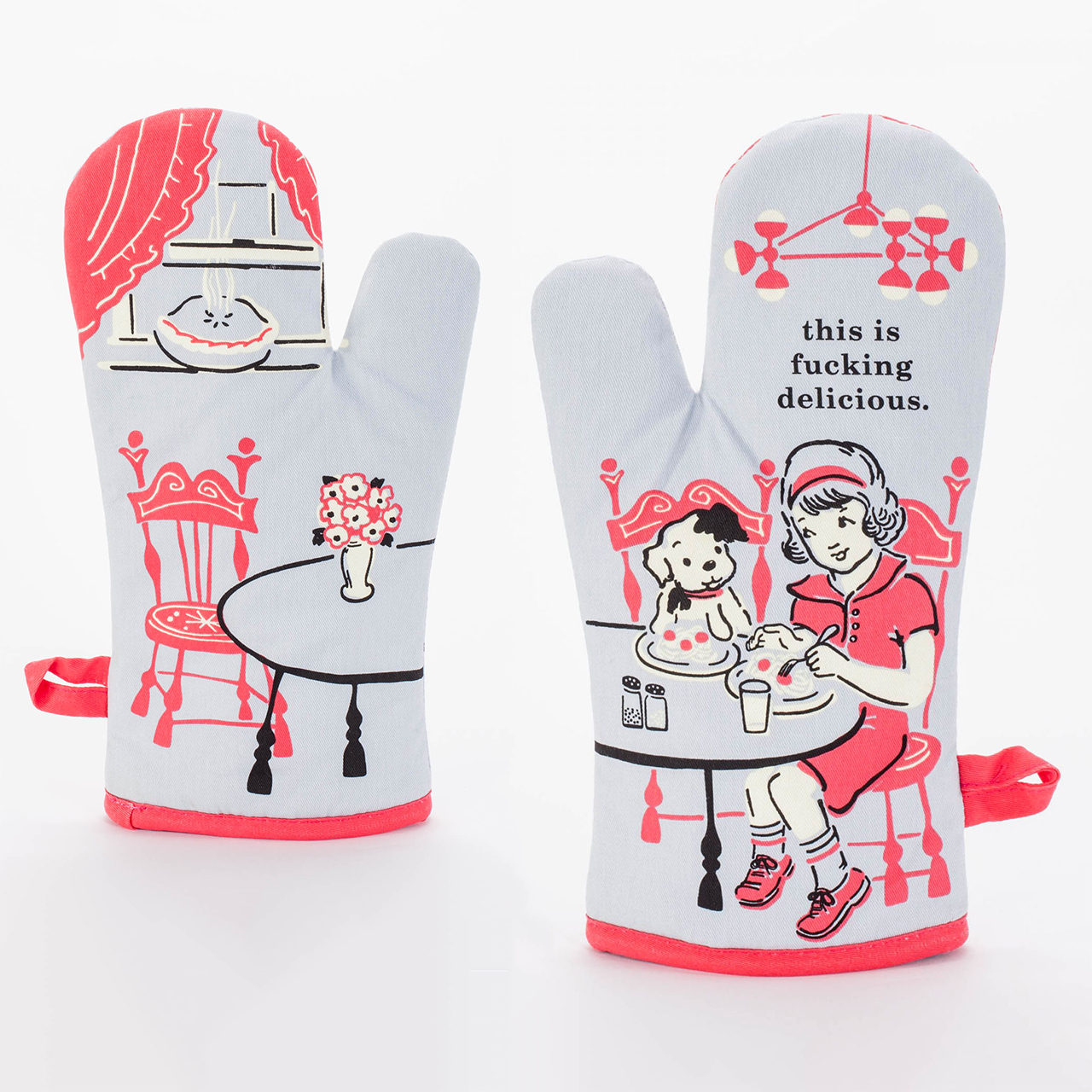 This Is Fucking Delicious | Oven Mitt by Blue Q | The Design Gift Shop